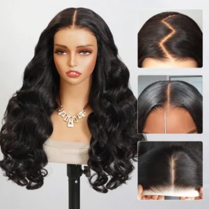 Alternative view of Body Wave Glueless 6×5 Lace Wigs High Quality Wig 180% Density